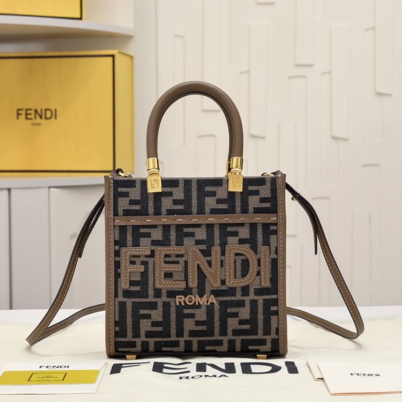 F**di top handle bags